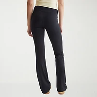 AEROPOSTALE Womens Mid Rise Bootcut Juniors Full Length Leggings