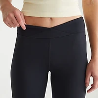 AEROPOSTALE Womens Mid Rise Bootcut Juniors Full Length Leggings