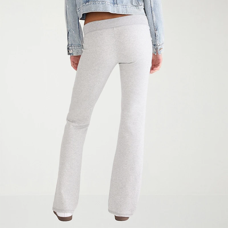 AEROPOSTALE Womens Juniors Straight Mid Rise Sweatpant