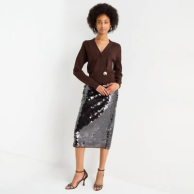 Worthington Womens Midi Pencil Skirt