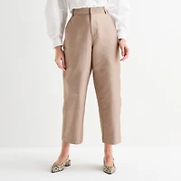 Worthington Womens Barrel Leg Pant