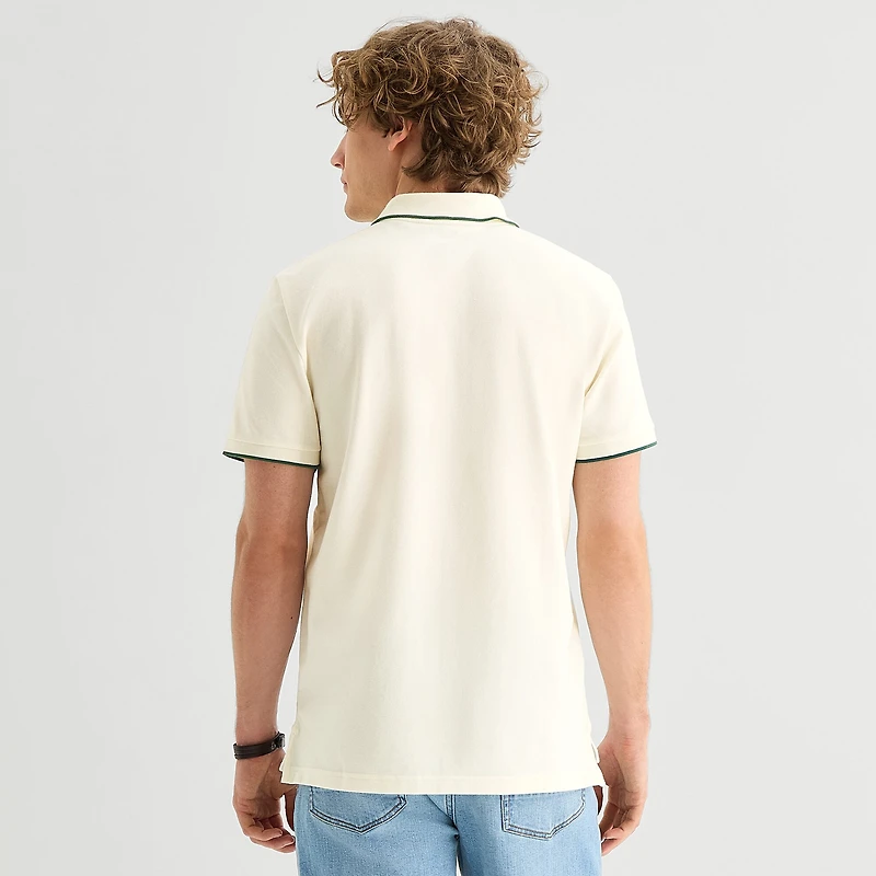 Arizona Mens Regular Fit Short Sleeve Polo Shirt