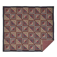 VHC Brands Harvey Cabin Reversible Quilt