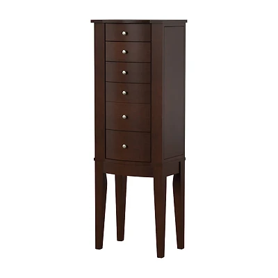 Powell Company Polly Cherry Jewelry Armoire