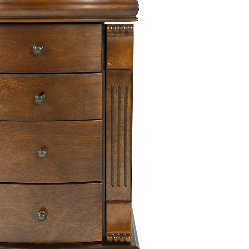 Powell Company Kelsey Walnut Jewelry Armoire