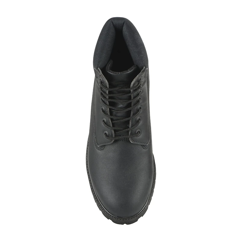 Lugz Mens Convoy Flat Heel Lace Up Boots