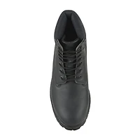 Lugz Mens Convoy Flat Heel Lace Up Boots