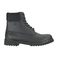 Lugz Mens Convoy Flat Heel Lace Up Boots