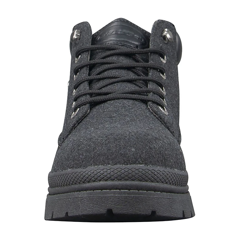 Lugz Mens Drifter Peacoat Block Heel Lace Up Boots
