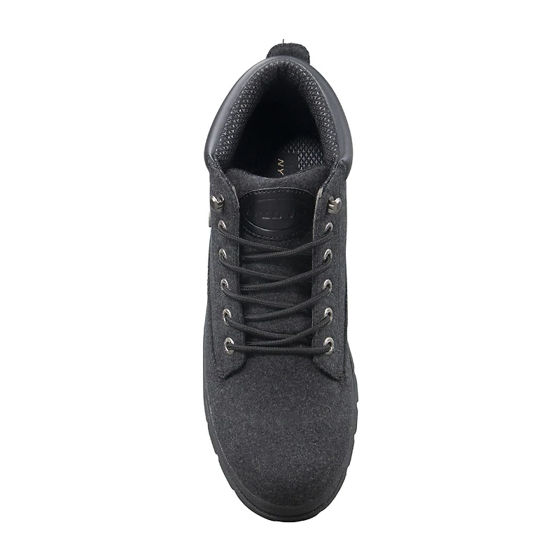 Lugz Mens Drifter Peacoat Block Heel Lace Up Boots