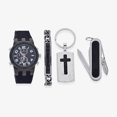 Mens 4-pc. Watch Boxed Set Mac8099jc