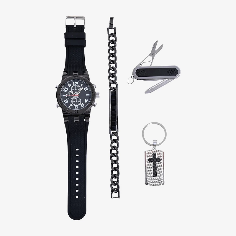 Mens 4-pc. Watch Boxed Set Mac8099jc