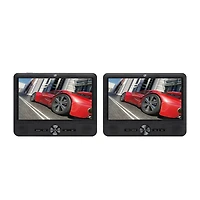 Portable DVD Player with Two 9" Displays"
