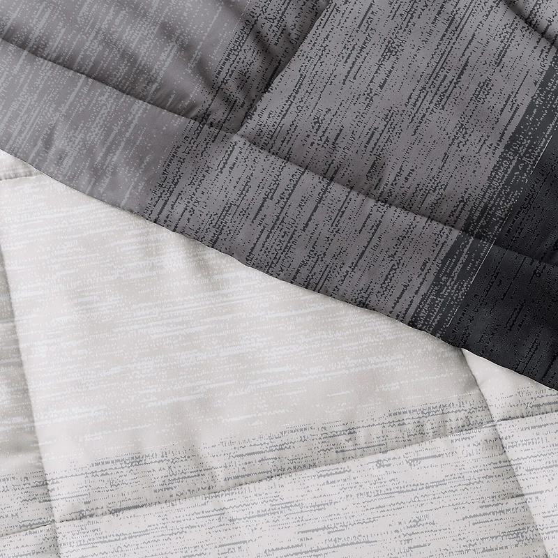 Casual Comfort Gray Ombre Down-Alternative Comforter