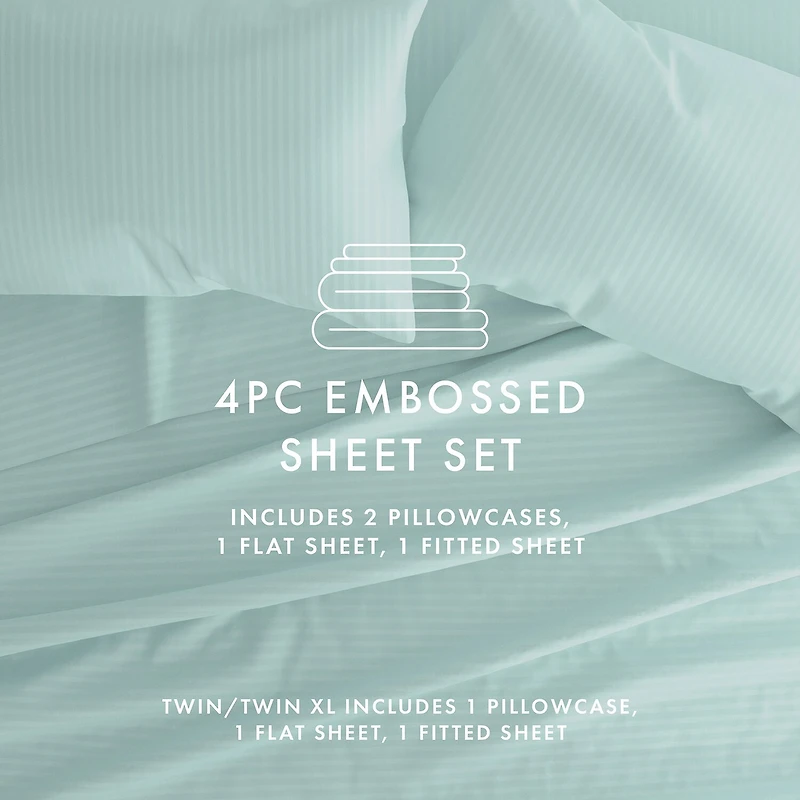 Casual Comfort™ Premium Ultra Soft Dobby Stripe Sheet Set