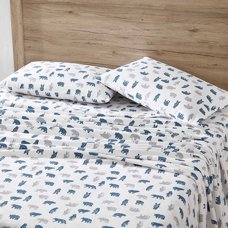 Eddie Bauer Cotton Flannel Sheet Set