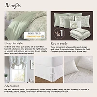 Laura Ashley Elise Midweight Comforter Set