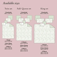 Laura Ashley Elise Midweight Comforter Set