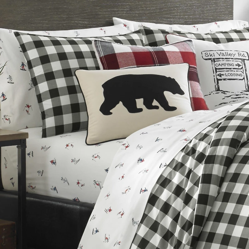 Eddie Bauer Mountain Plaid Midweight Comforter Set