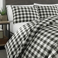Eddie Bauer Mountain Plaid Midweight Comforter Set