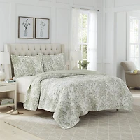 Laura Ashley Bedford Quilt Set