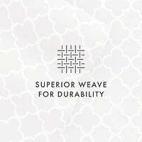 Casual Comfort™ Premium Ultra Soft Quatrefoil Pattern Microfiber Wrinkle Free Sheet Set