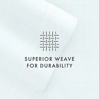 Casual Comfort™ Premium Ultra Soft Thatch Pattern Microfiber Wrinkle Free Sheet Set