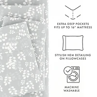 Casual Comfort™ Premium Ultra Soft Wheat Pattern Microfiber Wrinkle Free Sheet Set