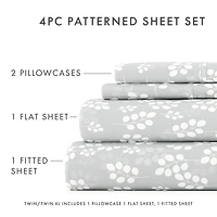 Casual Comfort™ Premium Ultra Soft Wheat Pattern Microfiber Wrinkle Free Sheet Set
