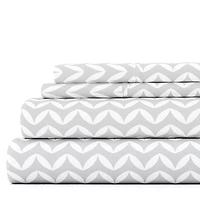 Casual Comfort™ Premium Ultra Soft Puffed Chevron Pattern Sheet Set