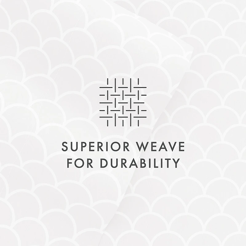 Casual Comfort™ Premium Ultra Soft Scallops Pattern Sheet Set