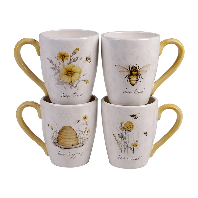 Certified International Bee Sweet 16-pc. Earthenware Dinnerware Set