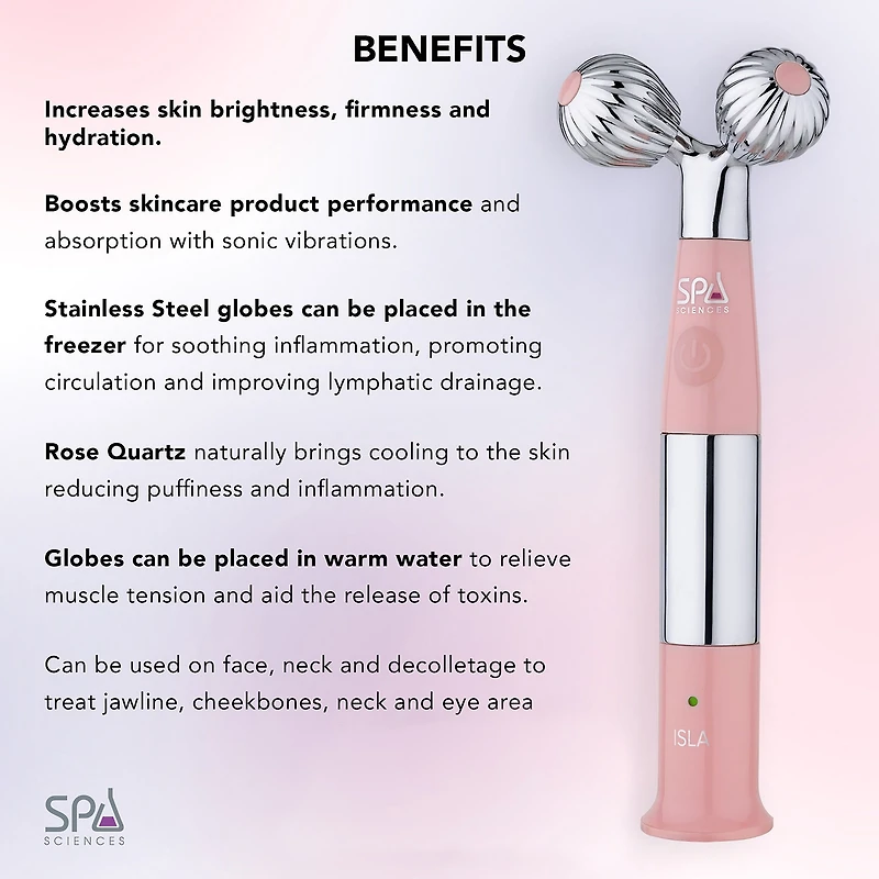 Spa Sciences Isla Sonic Face & Body Roller Contouring System