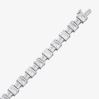17 C.T. T.W Womens 17 Ct. T.W. Lab Grown White Diamond 10K Gold Tennis Bracelet