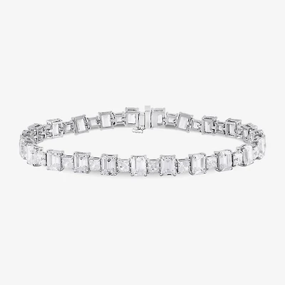 17 C.T. T.W Womens 17 Ct. T.W. Lab Grown White Diamond 10K Gold Tennis Bracelet