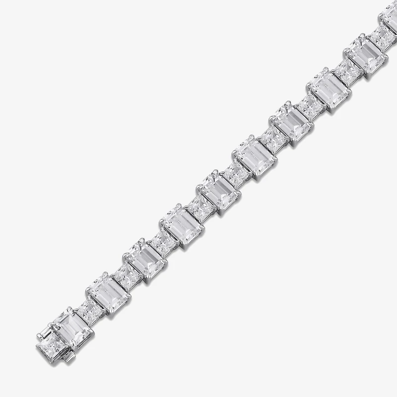 17 C.T. T.W Womens 17 Ct. T.W. Lab Grown White Diamond 10K Gold Tennis Bracelet