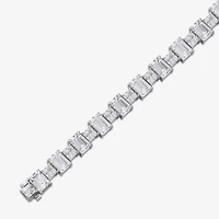 17 C.T. T.W Womens 17 Ct. T.W. Lab Grown White Diamond 10K Gold Tennis Bracelet