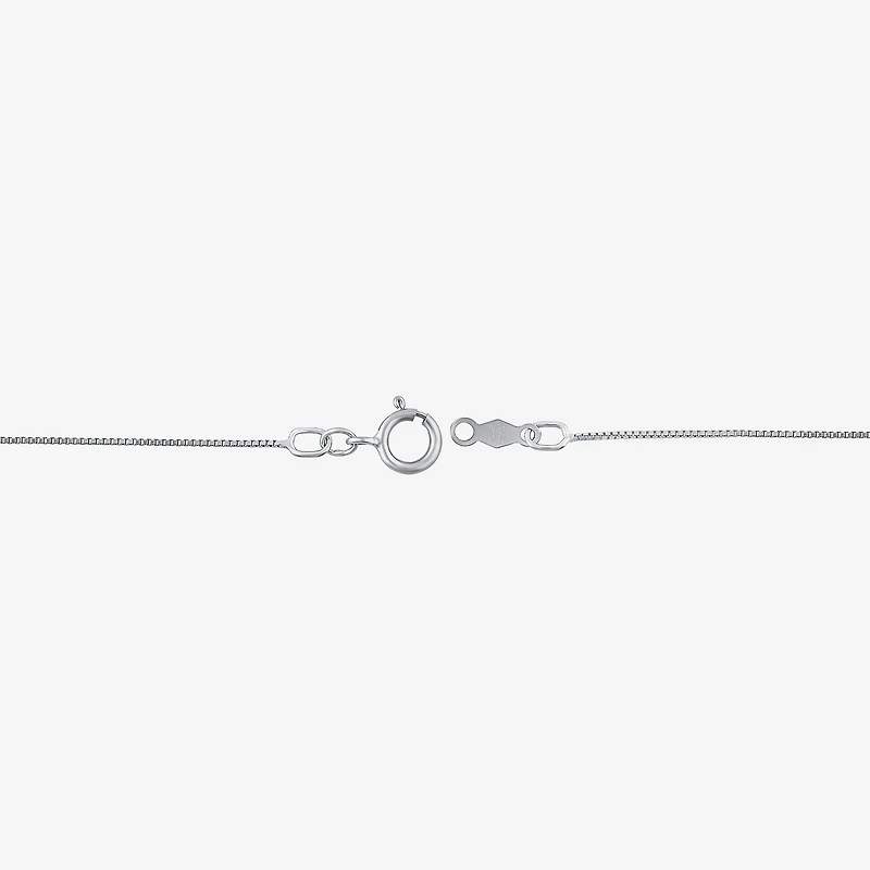 Diamond Blossom Womens 1/4 CT. T.W. Natural White Diamond 10K Gold Square 18 Inch Pendant Necklace