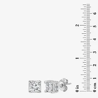 Tru Miracle 1 1/2 CT. T.W. Lab Grown White Diamond 10K Gold 6.3mm Stud Earrings