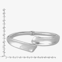 Made in Italy Womens Sterling Silver Bangle Bracelet