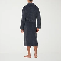 Residence Mens Fleece Long Sleeve Length Robe