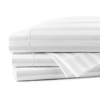 Fieldcrest Classic Stripe 400tc Cotton Sheet Set