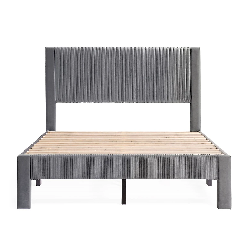 Roco Upholstered Panel Bed