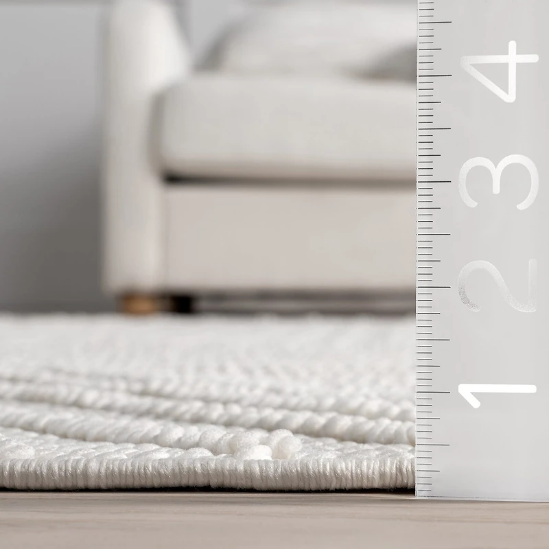 nuLoom Makena 6'X6' Indoor Round Area Rug