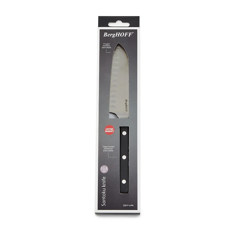 BergHOFF Dina Gene Stainless Steel 5.5" Santoku Knife
