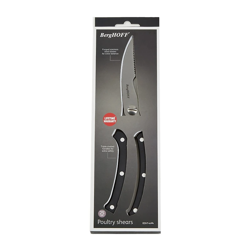 BergHOFF Dina Gene Stainless Steel Poultry Kitchen Shears