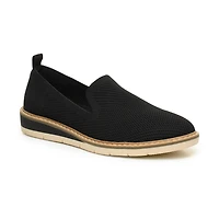 TARYN by ROSE Stilo Womens Almond Closed Toe Loafers