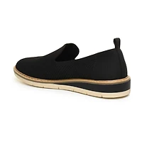 TARYN by ROSE Stilo Womens Almond Closed Toe Loafers