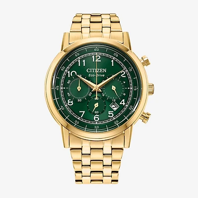 Citizen Classic Mens Gold Tone Stainless Steel Bracelet Watch Ca4632-58z
