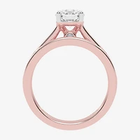 F-G /Vs2-Si1) Womens 2 1/2 CT. T.W. Lab Grown White Diamond 10K Gold Round Side Stone Bridal Set